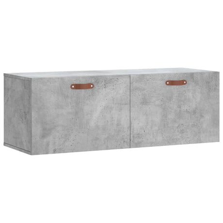 Vidaxl wandkast 100x36,5x35 cm bewerkt hout betongrijs