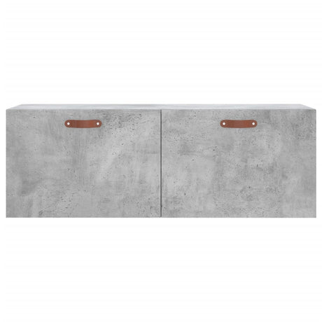 Vidaxl wandkast 100x36,5x35 cm bewerkt hout betongrijs