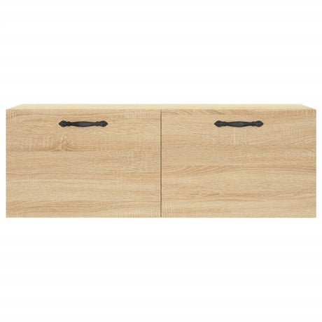 Vidaxl wandkast 100x36,5x35 cm bewerkt hout sonoma eikenkleurig