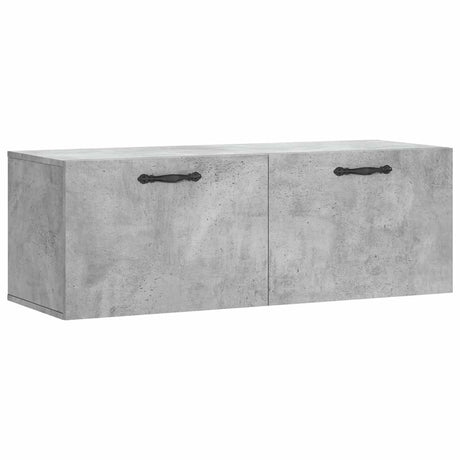 Vidaxl wandkast 100x36,5x35 cm bewerkt hout betongrijs