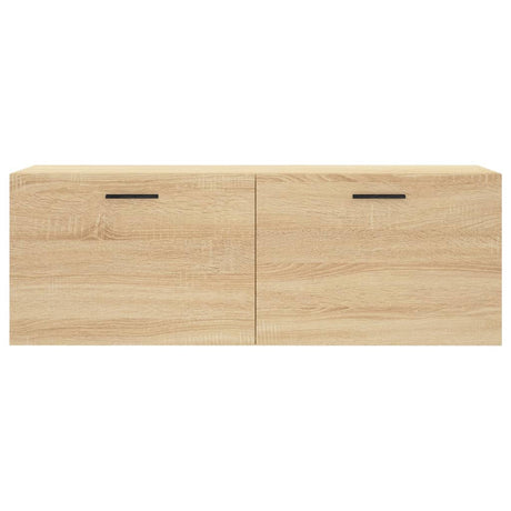 Vidaxl wandkast 100x36,5x35 cm bewerkt hout sonoma eikenkleurig