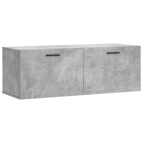 Vidaxl wandkast 100x36,5x35 cm bewerkt hout betongrijs