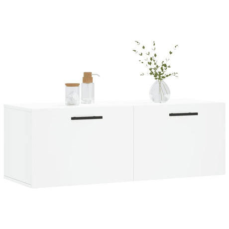 Vidaxl wandkast 100x36,5x35 cm bewerkt hout wit