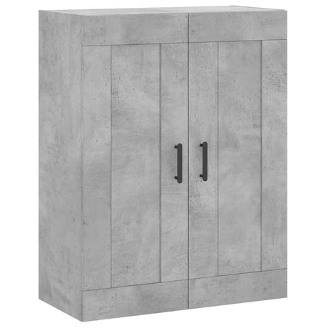 Vidaxl wandkast 69,5x34x90 cm bewerkt hout betongrijs