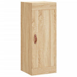 Vidaxl wandkast 34,5x34x90 cm bewerkt hout sonoma eikenkleurig