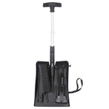 Vidaxl 3-in-1 Snow-Shovel-Set Aluminiumschwarz