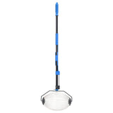 Vidaxl notenverzamelaar 127 cm staal blauw