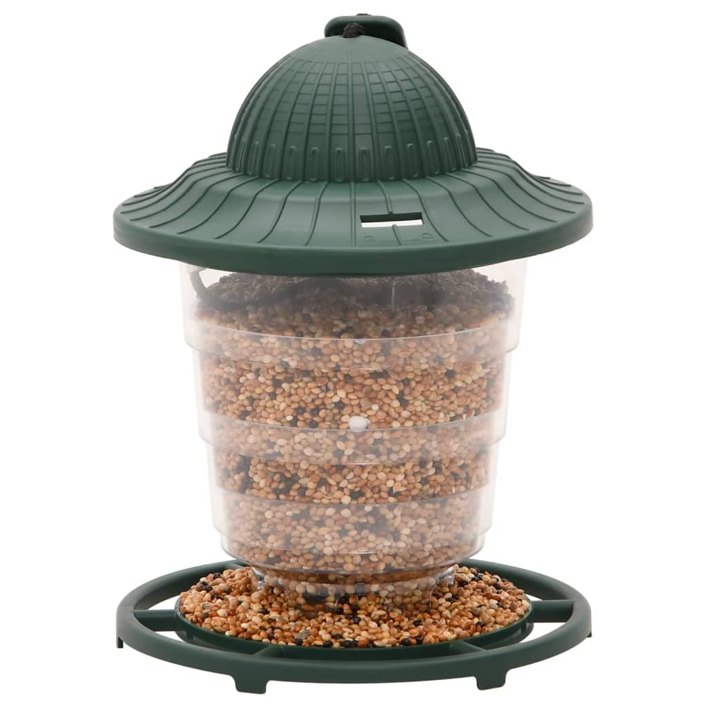 Vidaxl Feeds Bird 3 PCS 13x13x17 cm vert foncé