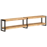 Vidaxl tv-meubel 200x30x40 cm massief mangohout