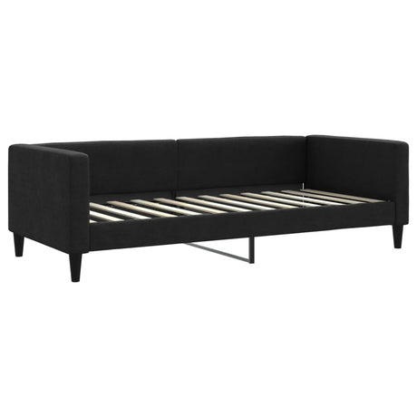 Vidaxl slaapbank 90x200 cm stof zwart