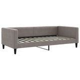 Vidaxl slaapbank 100x200 cm stof taupe