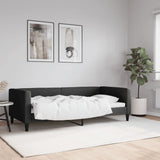 Vidaxl slaapbank 90x190 cm stof zwart