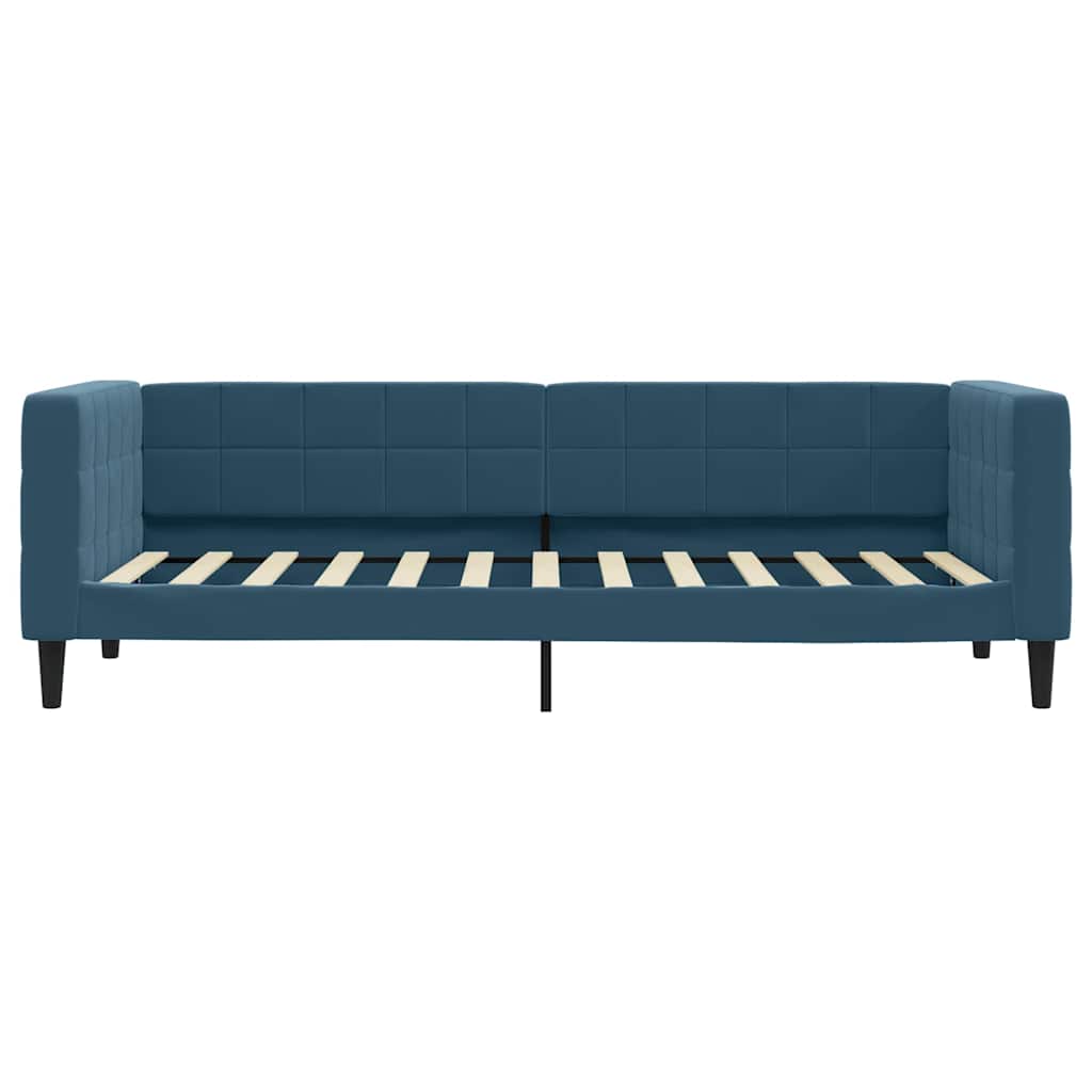 Vidaxl slaapbank 80x200 cm fluweel blauw