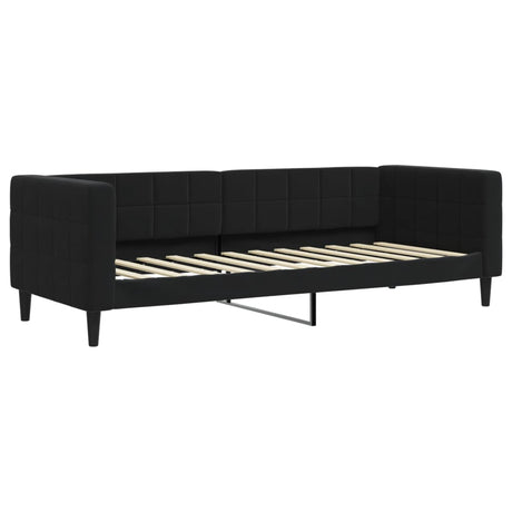 Vidaxl slaapbank 80x200 cm fluweel zwart