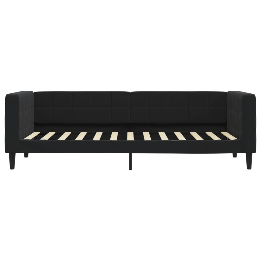 Vidaxl slaapbank 80x200 cm fluweel zwart