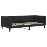 Vidaxl slaapbank 100x200 cm fluweel zwart