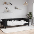 Vidaxl slaapbank 100x200 cm fluweel zwart