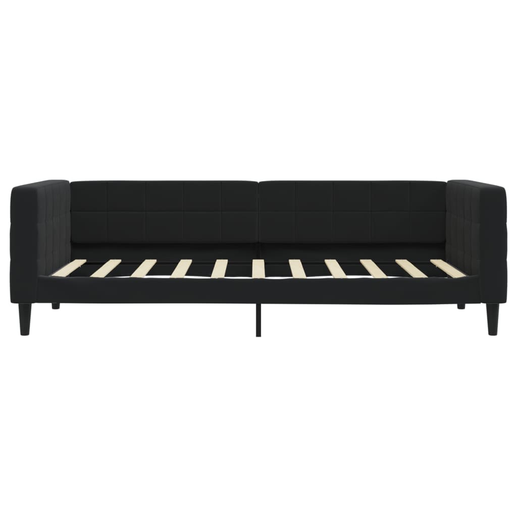 Vidaxl slaapbank 90x190 cm fluweel zwart