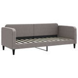 Vidaxl slaapbank 80x200 cm stof taupe