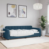 Vidaxl slaapbank 80x200 cm fluweel blauw