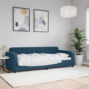 Vidaxl slaapbank 80x200 cm fluweel blauw