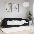 Vidaxl slaapbank 90x200 cm fluweel zwart