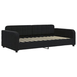Vidaxl slaapbank 100x200 cm fluweel zwart