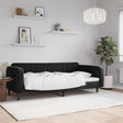 Vidaxl slaapbank 90x190 cm fluweel zwart