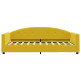 Vidaxl slaapbank 80x200 cm fluweel geel
