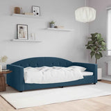 Vidaxl slaapbank 100x200 cm fluweel blauw