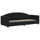 Vidaxl slaapbank 90x190 cm fluweel zwart