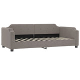 Vidaxl slaapbank 100x200 cm stof taupe