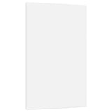 Vidaxl canvasdoeken 12 st stof en massief grenenhout wit