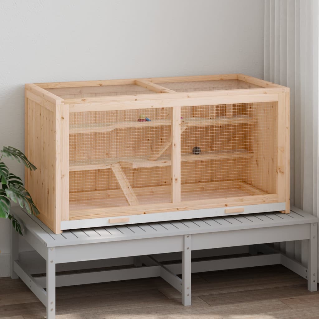 Vidaxl hamsterkooi 104x52x54 cm solide solide