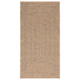 Vidaxl Rug Zizur inni og utenfor 80x150 cm jute utseende