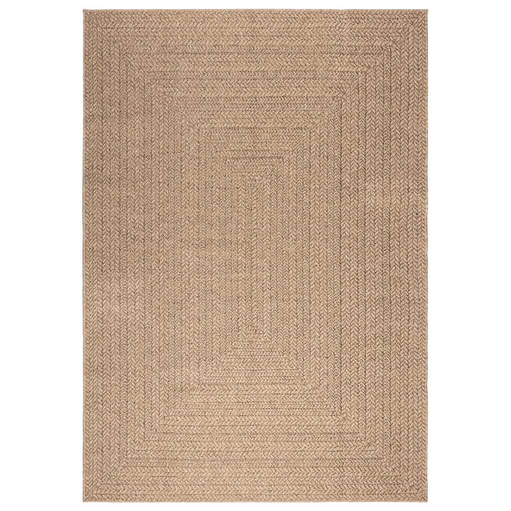 Vidaxl Rug Zizur inni og utenfor 160x230 cm Jute Look