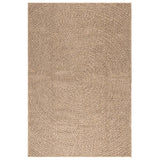 Vidaxl vloerkleed zizur binnen en buiten 120x170 cm jute look