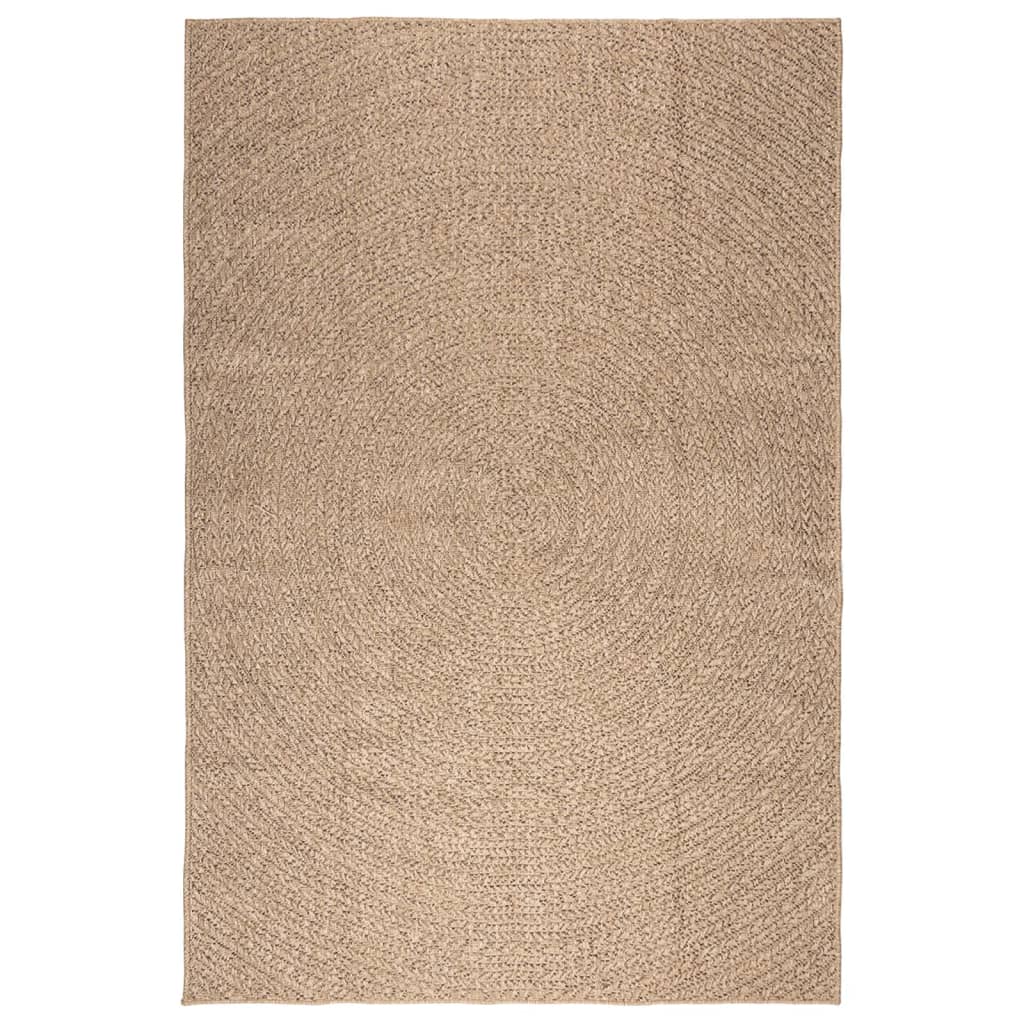 Vidaxl Teppich Zizur innerhalb und außerhalb 200x290 cm Jute Look