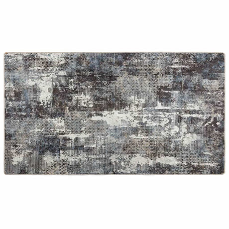 Vidaxl vloerkleed wasbaar anti-slip 80x150 cm meerkleurig