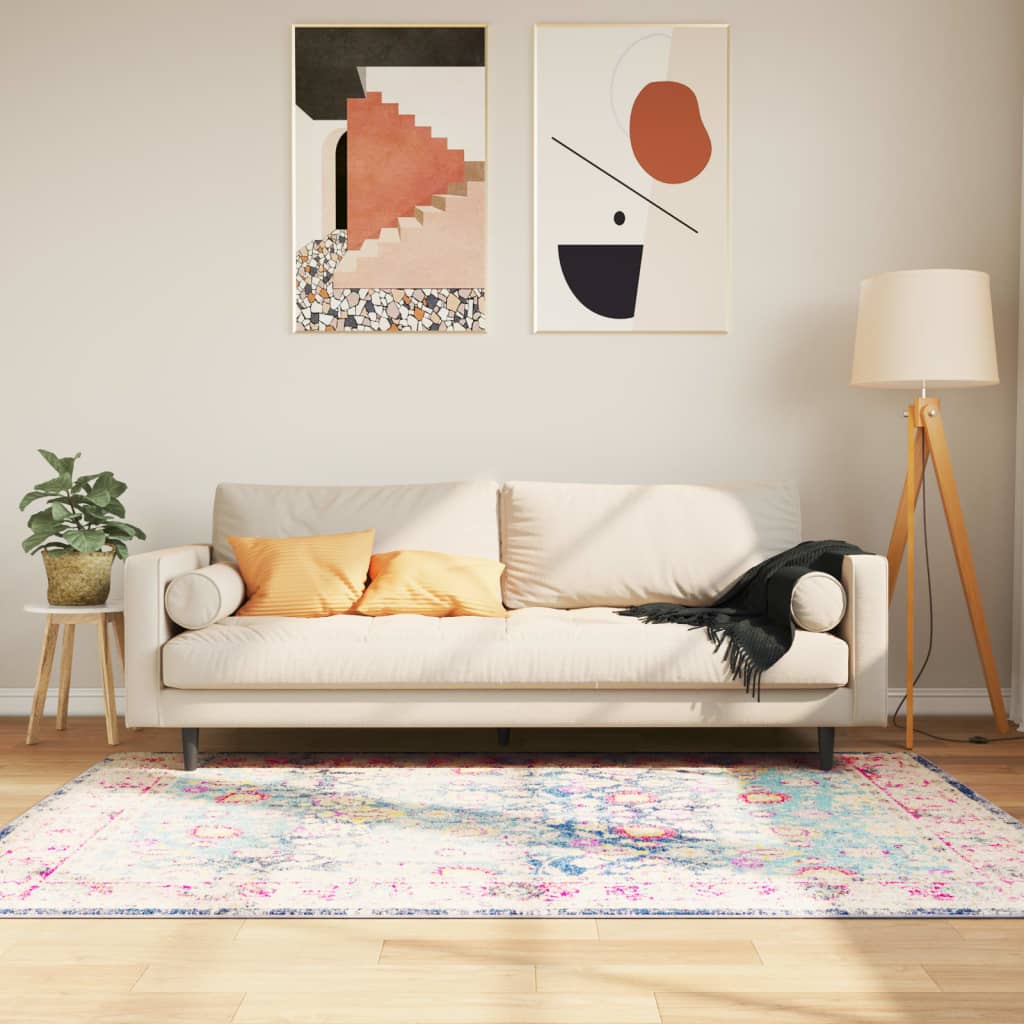 Vidaxl vloerkleed wasbaar 120x180 cm meerkleurig