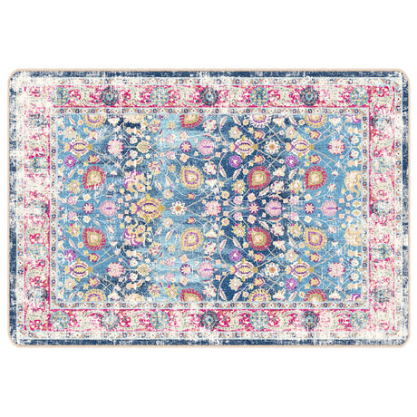 Vidaxl vloerkleed wasbaar 160x230 cm meerkleurig