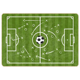 Vidaxl kindervloerkleed voetbalveld wasbaar 160x230 cm groen