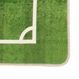Vidaxl kindervloerkleed voetbalveld wasbaar 160x230 cm groen