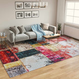 VIDAXL RUG PARBIALUBA ANTI-SLIP 400X300 cm večbarvna