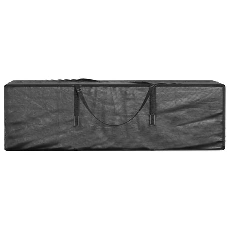 Vidaxl opbergtas voor kerstbomen 135x40x55 cm polyetheen zwart