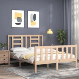 Vidaxl bedframe zonder matras massief grenenhout 140x200 cm