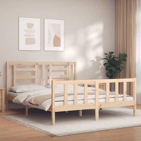 Vidaxl bedframe zonder matras massief grenenhout 160x200 cm