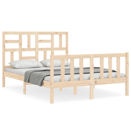 Vidaxl bedframe zonder matras massief grenenhout 140x200 cm