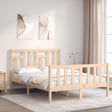 Vidaxl bedframe zonder matras massief grenenhout 140x200 cm