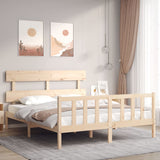 Vidaxl bedframe zonder matras massief grenenhout 160x200 cm